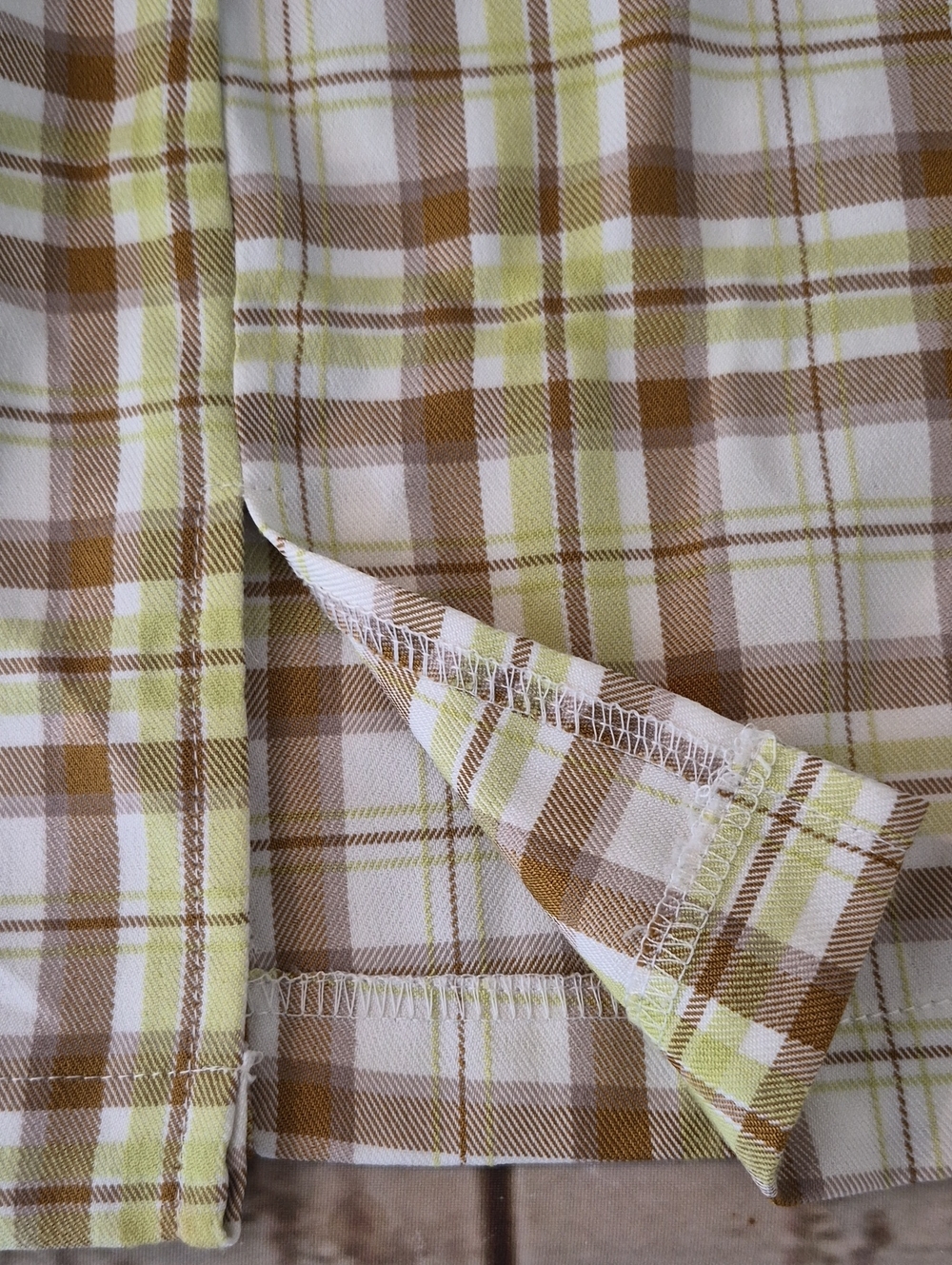 L.A. Hearts 90s Y2K Multicolored Plaid Sleeveless Dress Size M - Picture 5 of 8